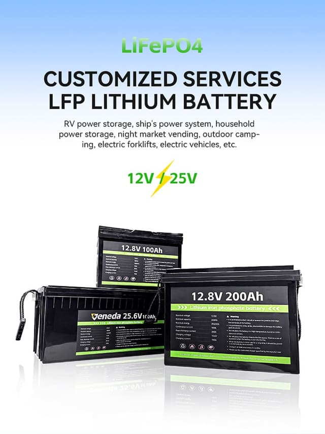 LiFePO4 12V-25V 1