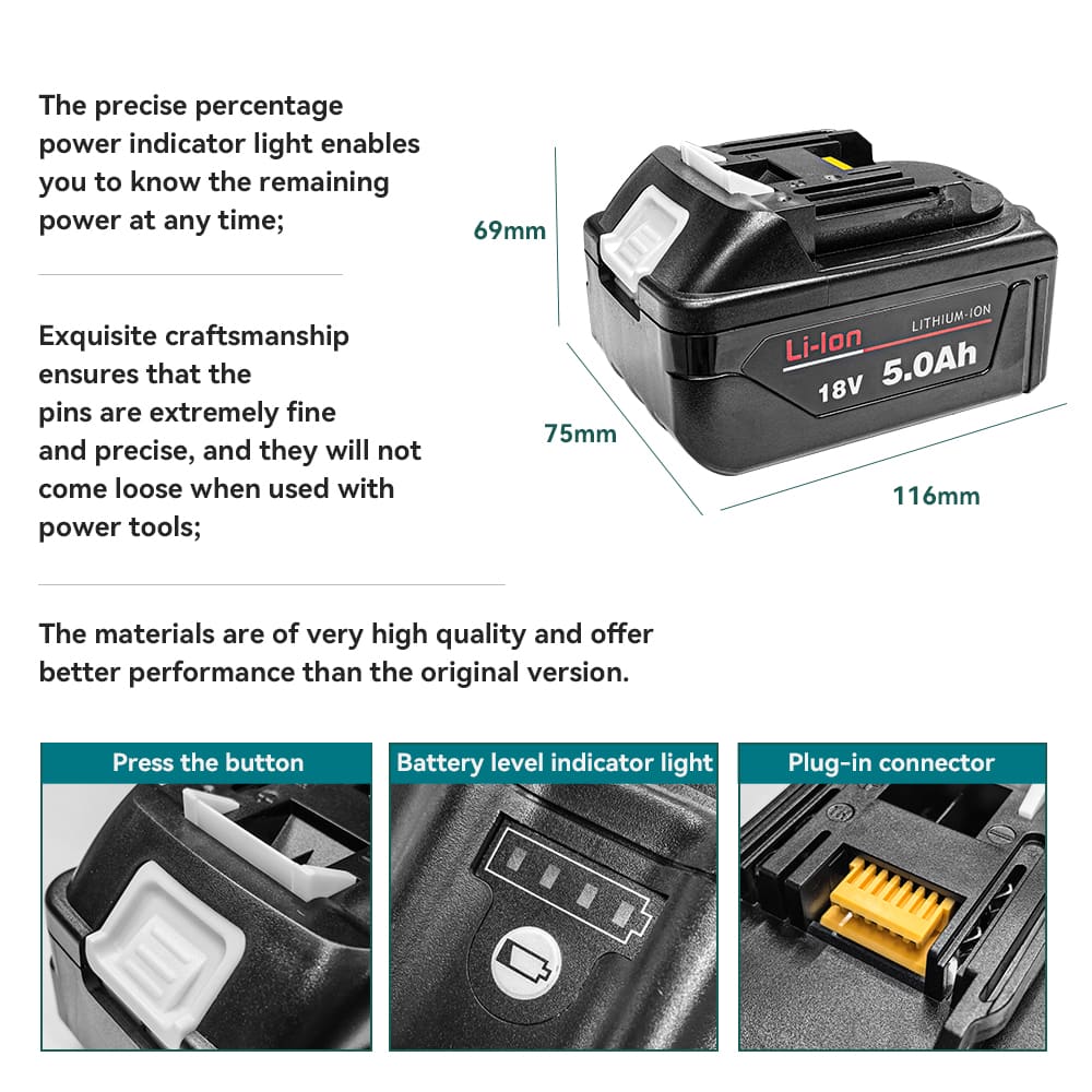 Makita 18V Original Pins 9