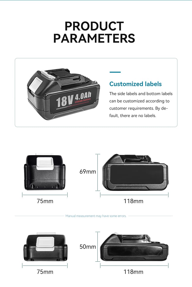 Makita 18V DC (LTH Housing) 19