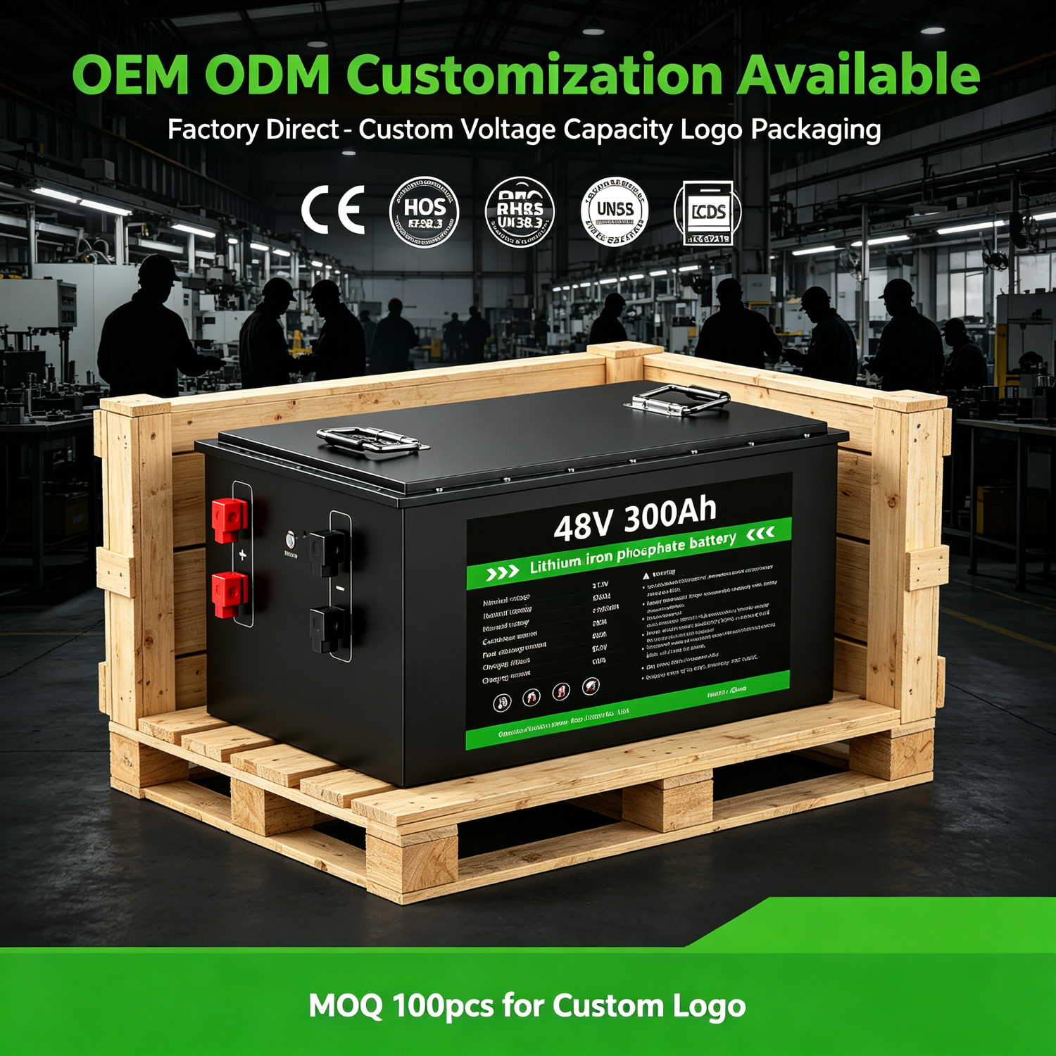 48V 300Ah 12