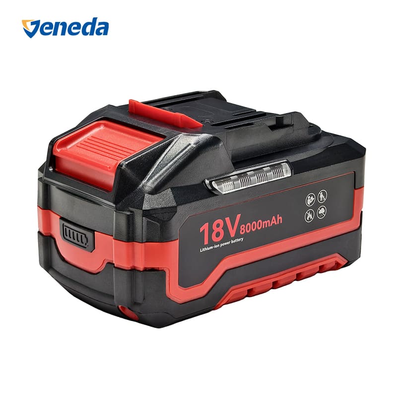 High-current 18V 8Ah 9