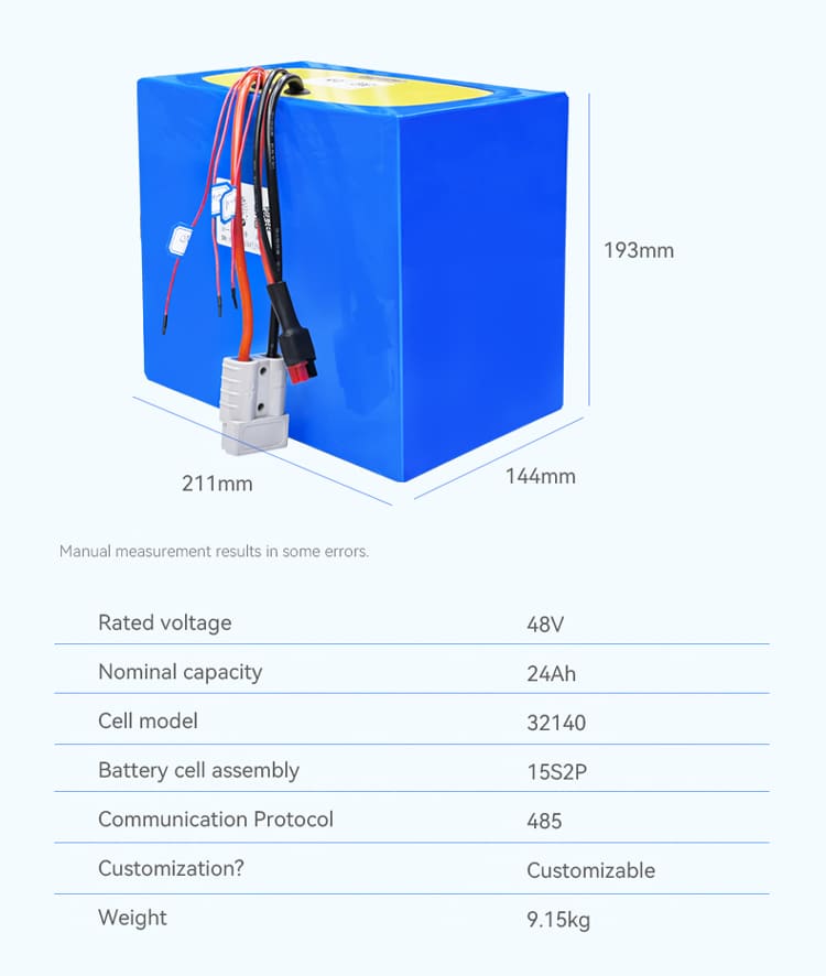 LiFePO4 48V-72V 8