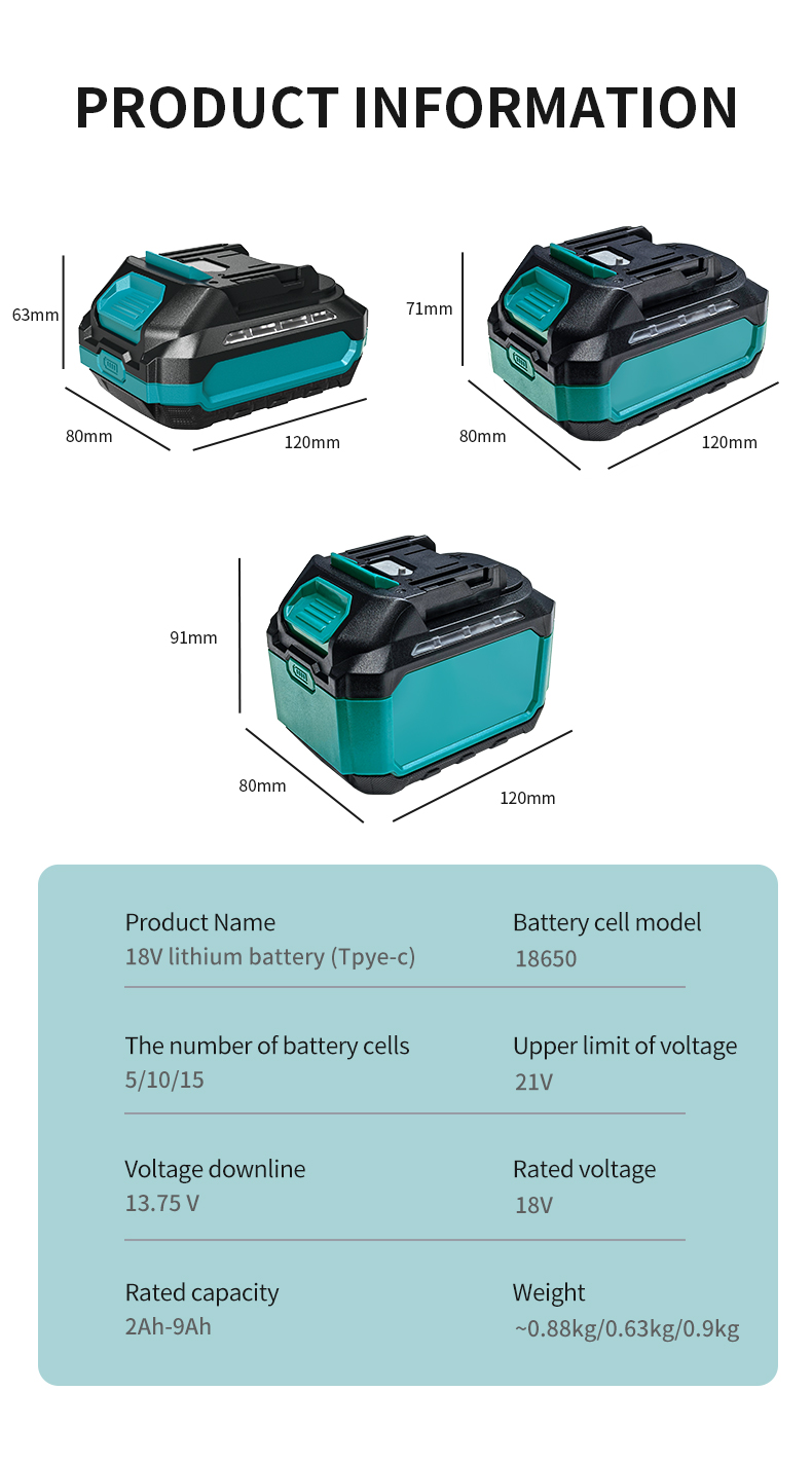 Parkside 18V/21V Side-Light Series 8